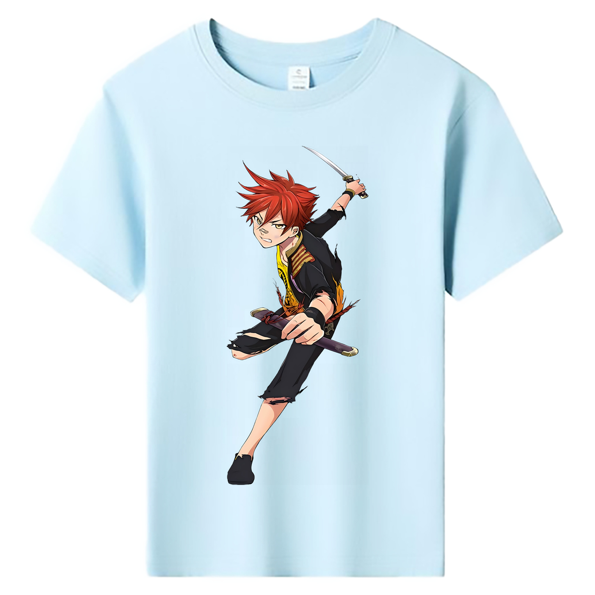 （画像用） 刀剣乱舞 Touken Ranbu 綿100％キッズTシャツ（フロントプリント）